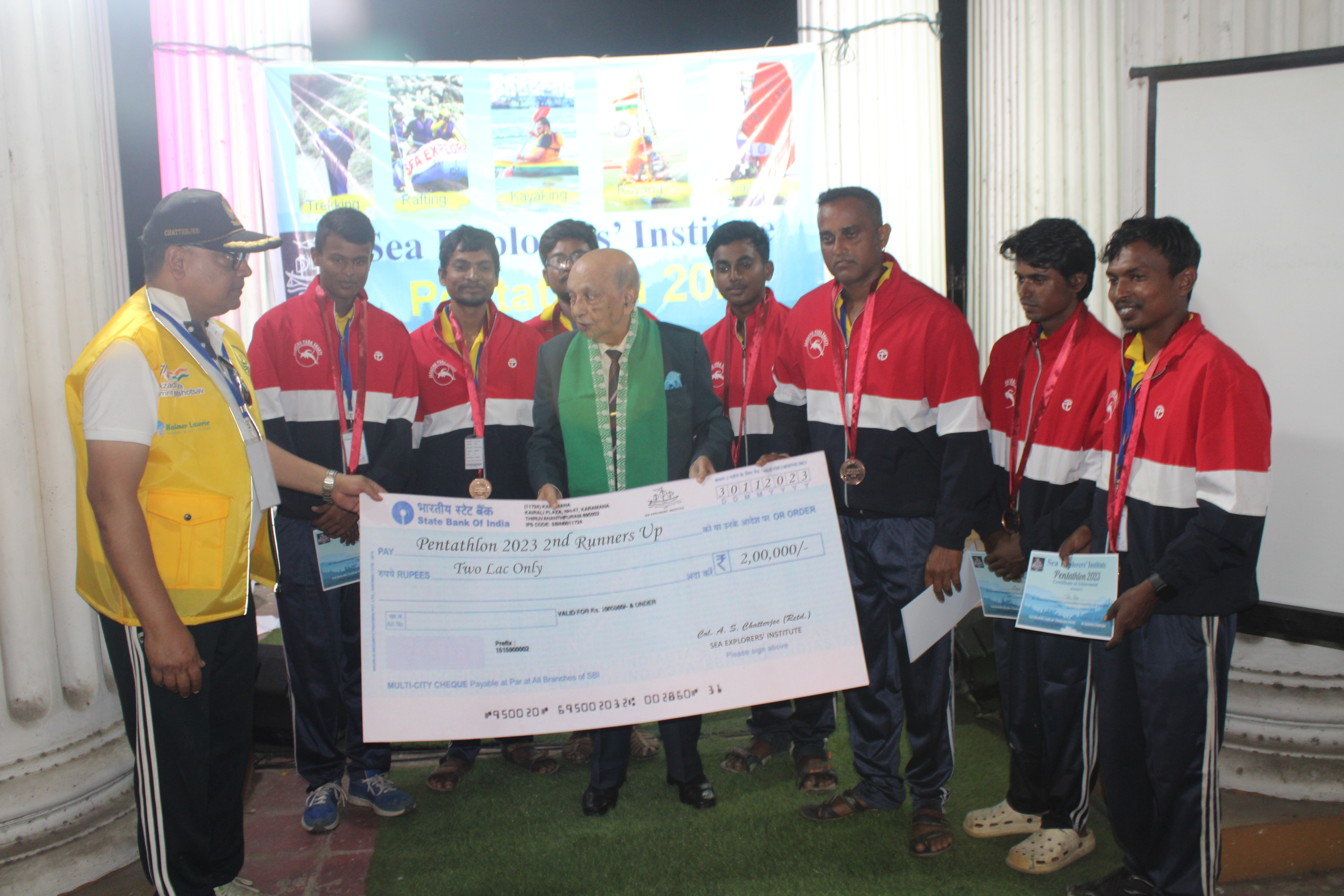 Prize Distribution Ceremony of Pentathlon Competition 2023