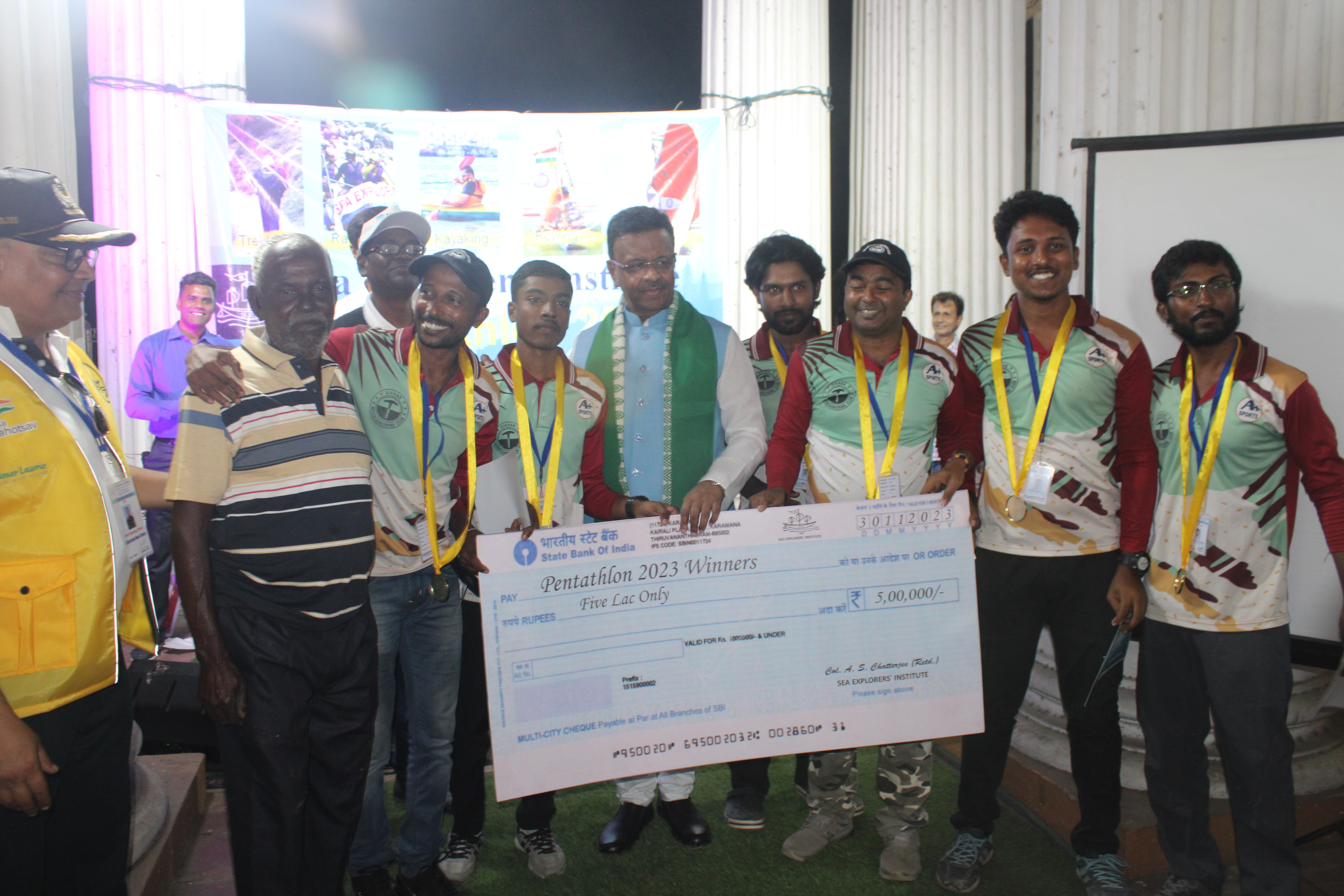 Prize Distribution Ceremony of Pentathlon Competition 2023