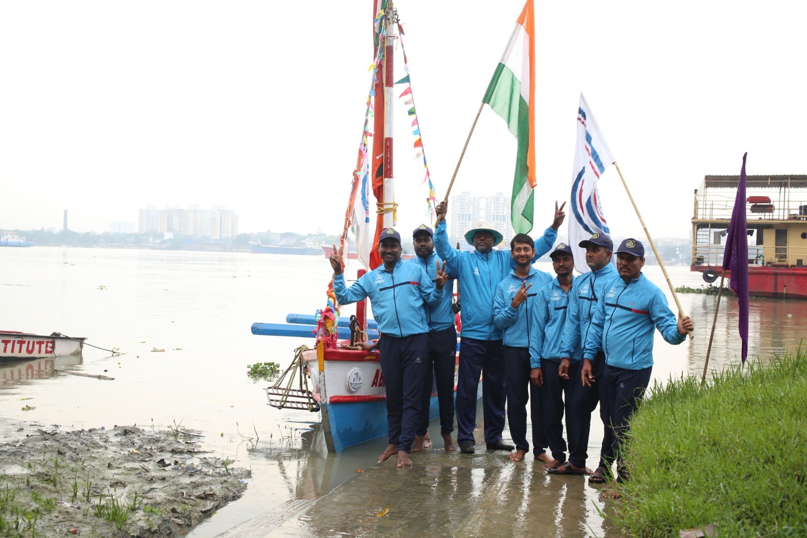 Closing Ceremony of Rowing and Sailing Expedition 2025, from Kolkata (SEI) to Susni Island (Near Frezargunj, Sundarbans)