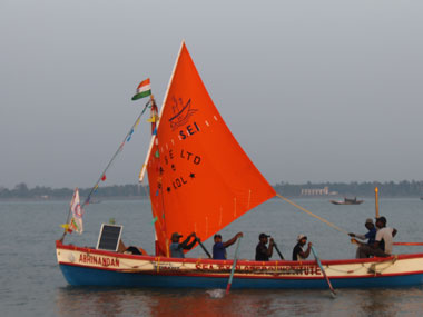 Maitree- Yatra : Round India Rowing and Wind-sailing Expedition (1988-89)